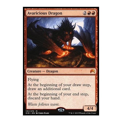 Avaricious Dragon FOIL - ORI