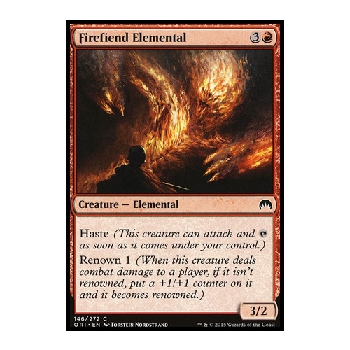 Firefiend Elemental FOIL - ORI