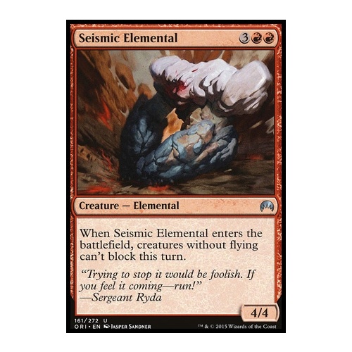 Seismic Elemental FOIL - ORI