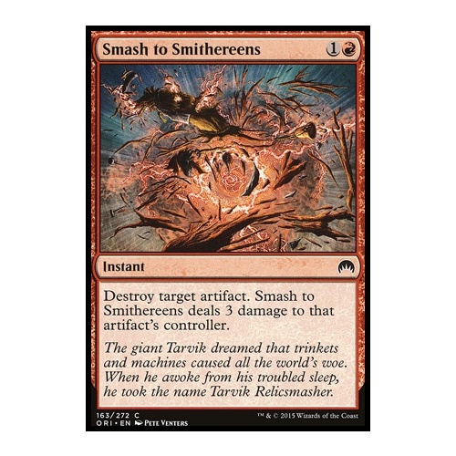 Smash to Smithereens FOIL - ORI