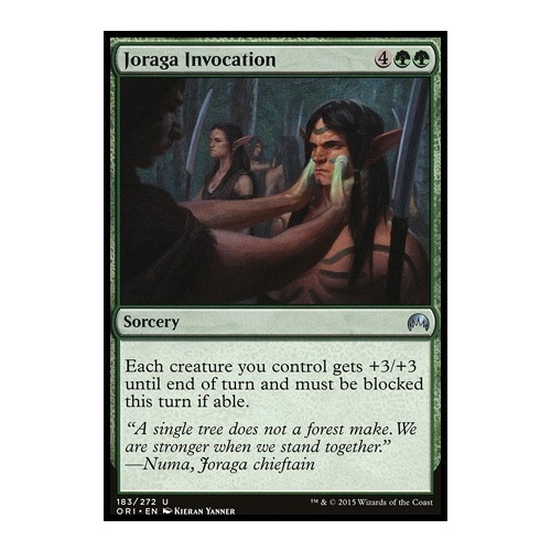 Joraga Invocation FOIL - ORI