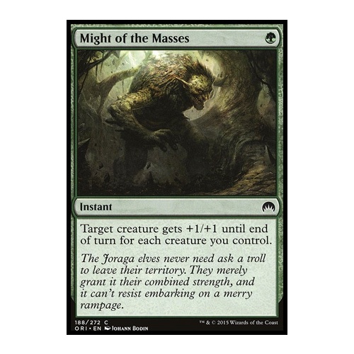 Might of the Masses FOIL - ORI