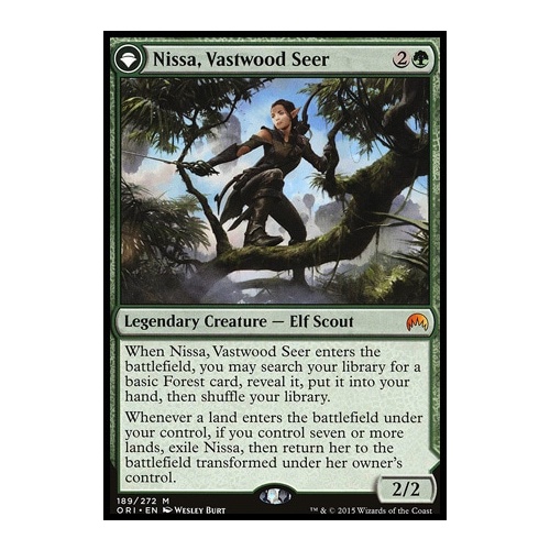 Nissa, Vastwood Seer FOIL - ORI