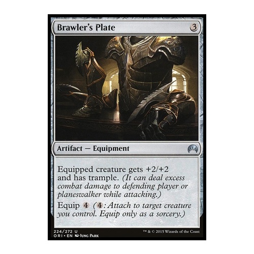 Brawler's Plate FOIL - ORI