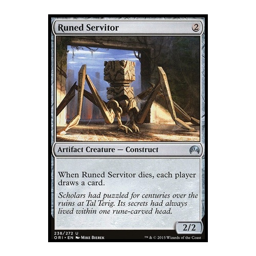 Runed Servitor FOIL - ORI