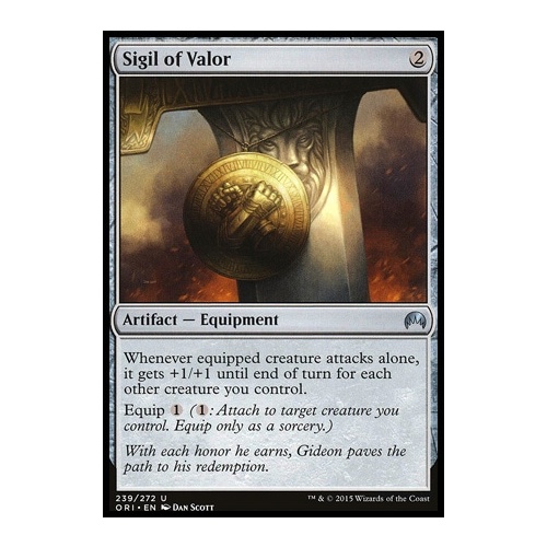 Sigil of Valor FOIL - ORI