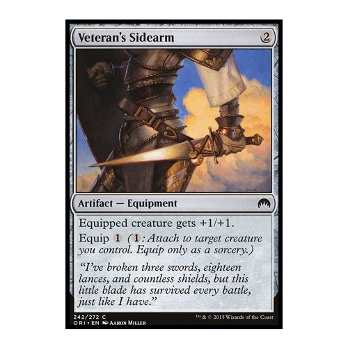 Veteran's Sidearm FOIL - ORI