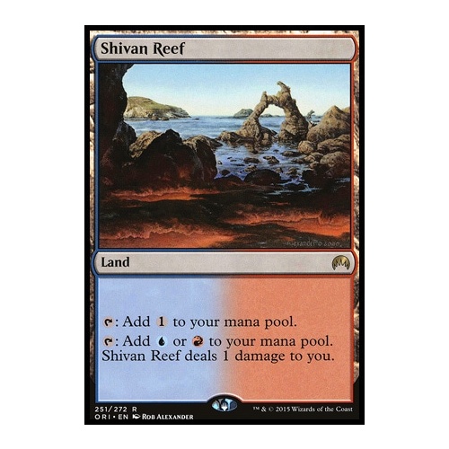 Shivan Reef FOIL - ORI