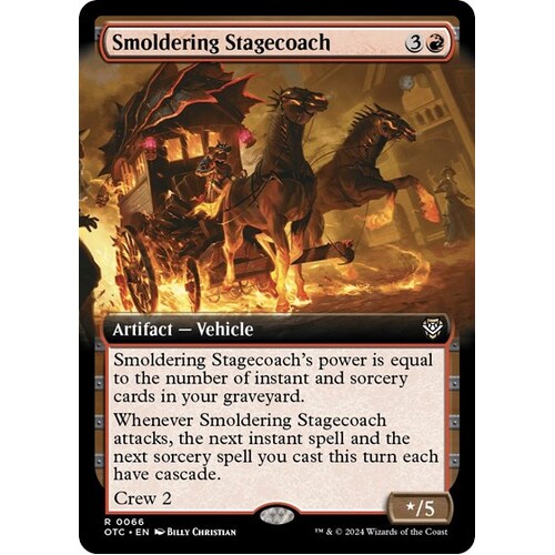 Smoldering Stagecoach (Extended Art) - OTC