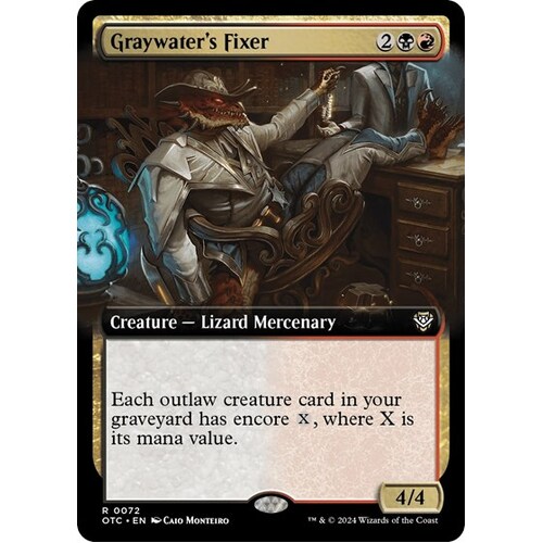 Graywater's Fixer (Extended Art) - OTC
