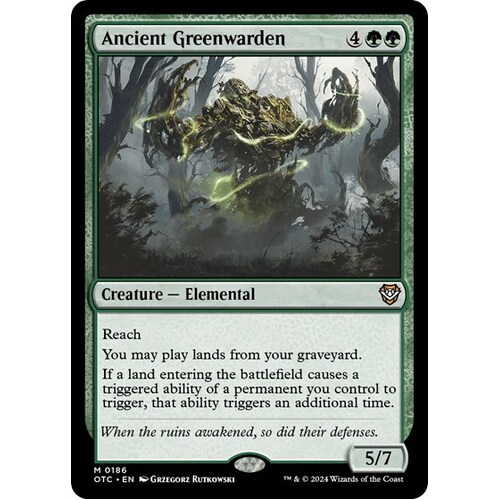 Ancient Greenwarden - OTC