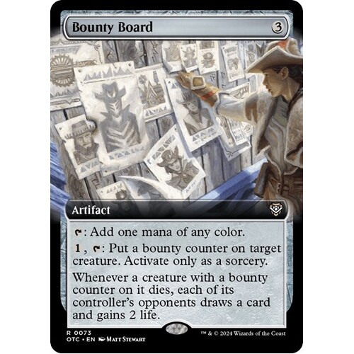 Bounty Board (Extended Art) FOIL - OTC