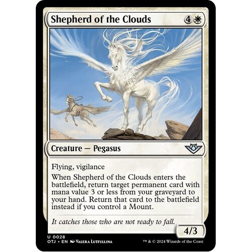 Shepherd of the Clouds - OTJ