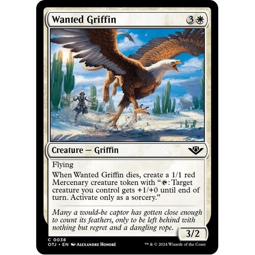 Wanted Griffin - OTJ