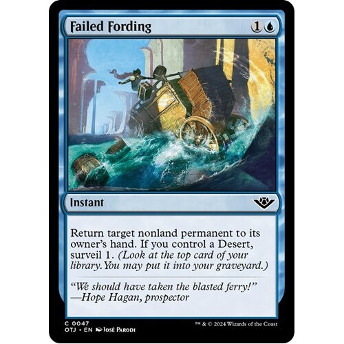 Failed Fording - OTJ