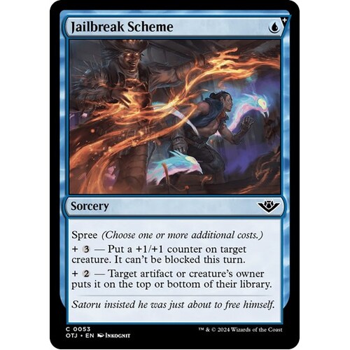Jailbreak Scheme - OTJ