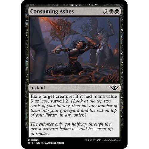 Consuming Ashes - OTJ