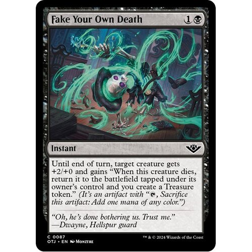 Fake Your Own Death - OTJ