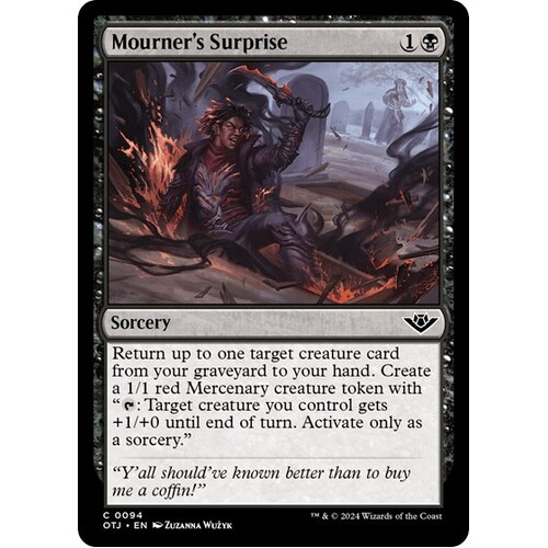 Mourner's Surprise - OTJ