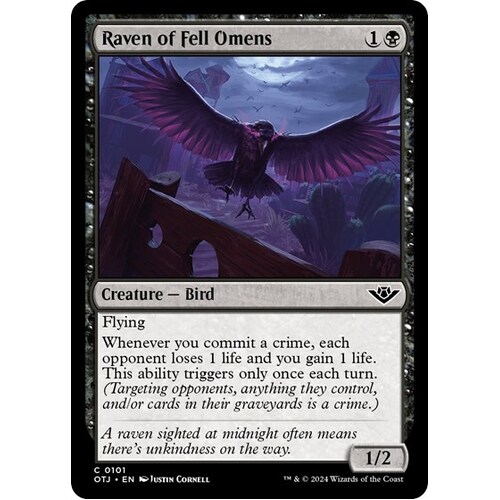 Raven of Fell Omens - OTJ
