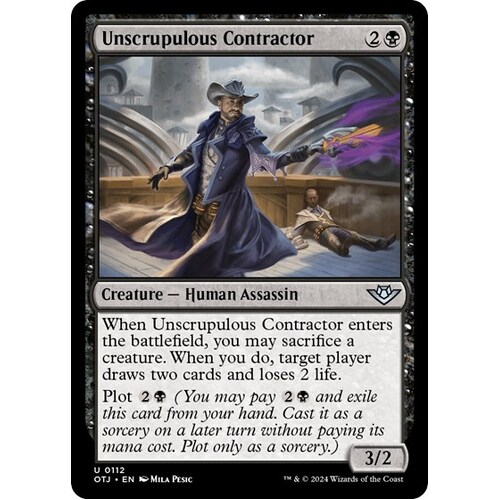 Unscrupulous Contractor - OTJ