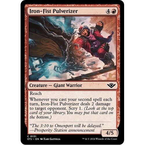 Iron-Fist Pulverizer - OTJ