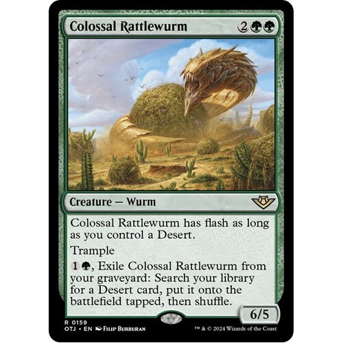 Colossal Rattlewurm - OTJ