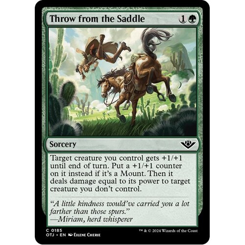 Throw from the Saddle - OTJ