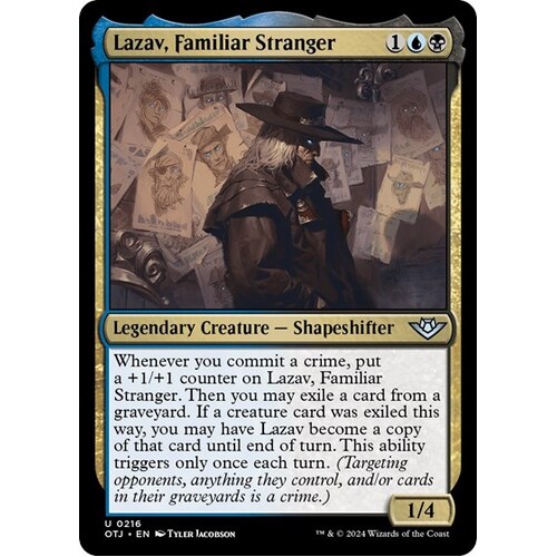 Lazav, Familiar Stranger - OTJ