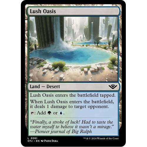 Lush Oasis - OTJ
