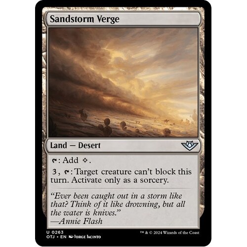 Sandstorm Verge - OTJ
