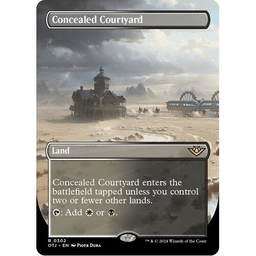 Concealed Courtyard (Borderless) - OTJ
