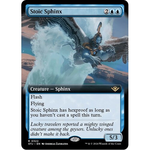 Stoic Sphinx (Extended Art) - OTJ