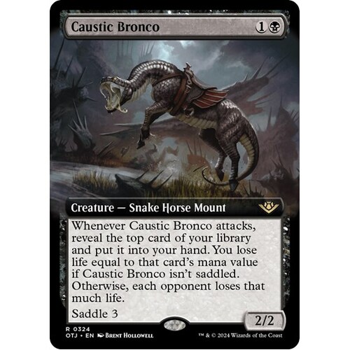 Caustic Bronco (Extended Art) - OTJ