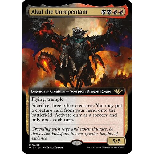 Akul the Unrepentant (Extended Art) - OTJ