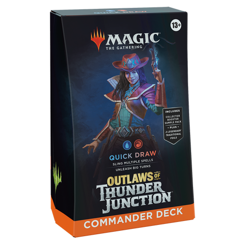 Outlaws of Thunder Junction Commander Deck Quick Draw
