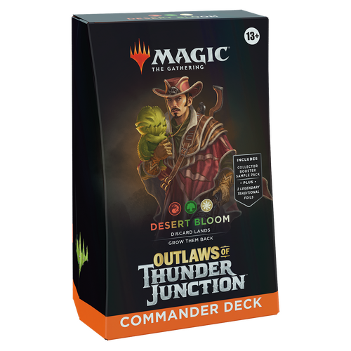 Outlaws of Thunder Junction Commander Deck Desert Bloom