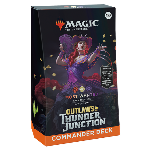 Outlaws of Thunder Junction Commander Deck Most Wanted