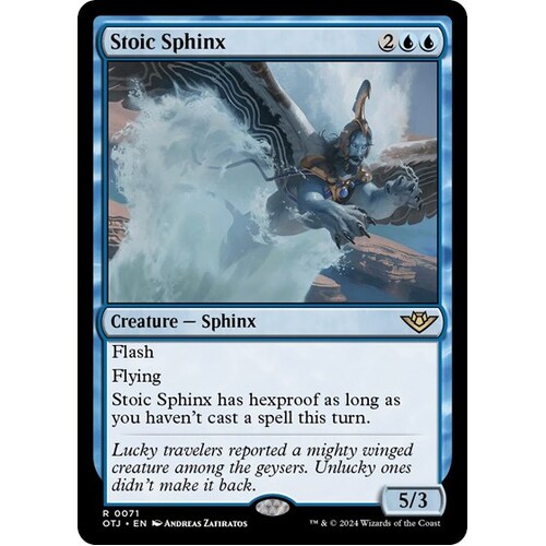 Stoic Sphinx FOIL - OTJ