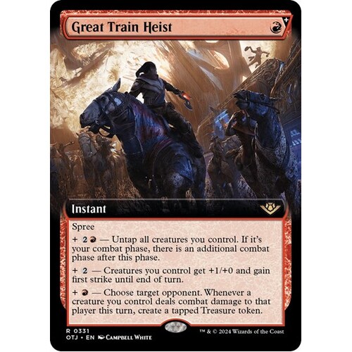 Great Train Heist (Extended Art) FOIL - OTJ