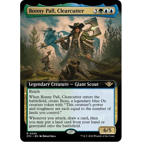 Bonny Pall, Clearcutter (Extended Art) FOIL - OTJ