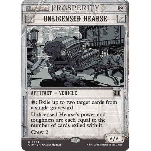 Unlicensed Hearse - OTP