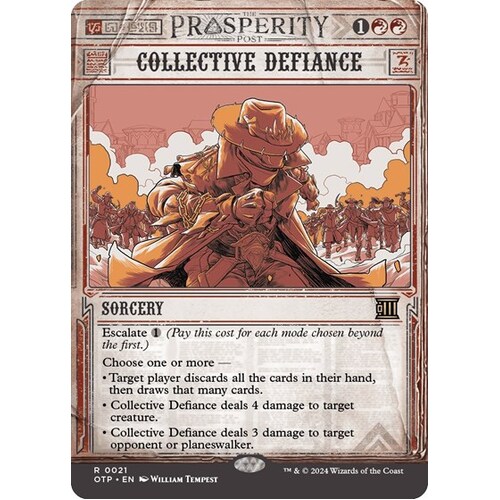 Collective Defiance FOIL - OTP