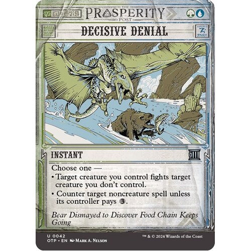 Decisive Denial FOIL - OTP