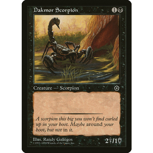Dakmor Scorpion - P02
