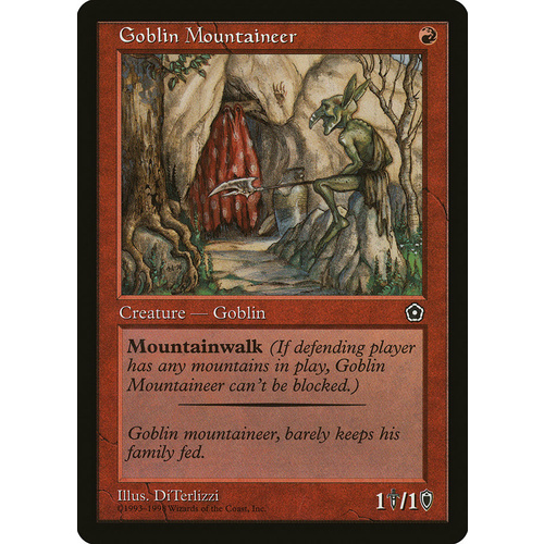 Goblin Mountaineer - P02