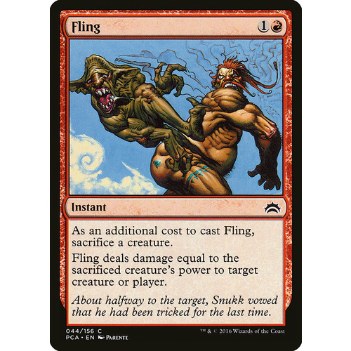 Fling - PCA