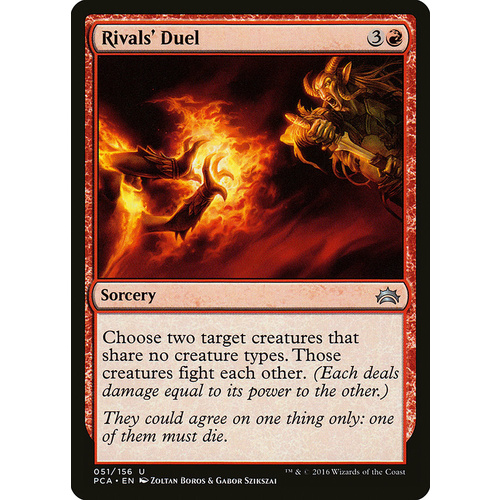 Rivals' Duel - PCA
