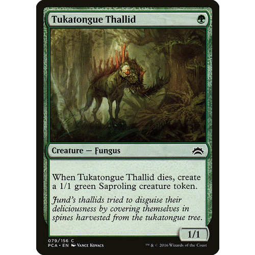 Tukatongue Thallid - PCA