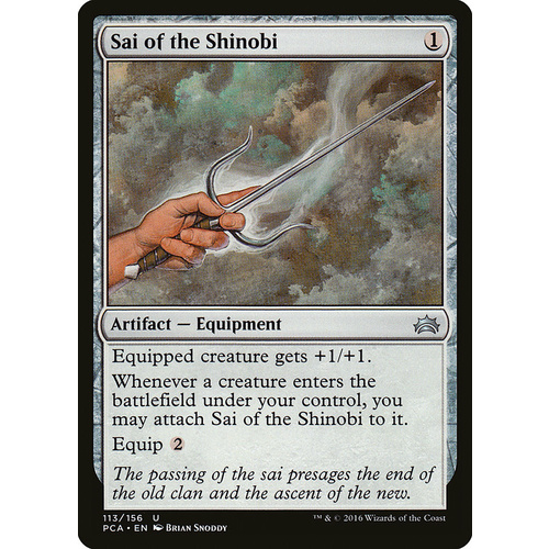 Sai of the Shinobi - PCA